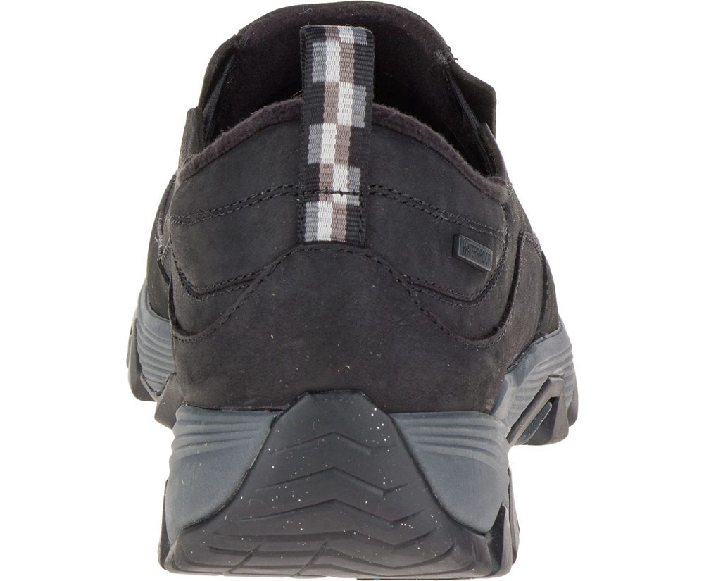 Merrell Barefoot Sko Herre - Coldpack Ice+ Moc Waterproof Wide Width - Sort - JMW654072